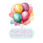 A vibrant and fun-filled children's birthday party with various food and entertainment stations, including a popcorn machine, a candy floss machine, an ice cream bike, a fruit snack cart, and a donut wall. The party space is decorated with themed decor and balloon arches, and there are activities like face painting and a girls' spa station. A table and chair setup, along with music, creates a festive atmosphere.