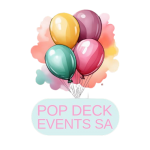 A vibrant and fun-filled children's birthday party with various food and entertainment stations, including a popcorn machine, a candy floss machine, an ice cream bike, a fruit snack cart, and a donut wall. The party space is decorated with themed decor and balloon arches, and there are activities like face painting and a girls' spa station. A table and chair setup, along with music, creates a festive atmosphere.