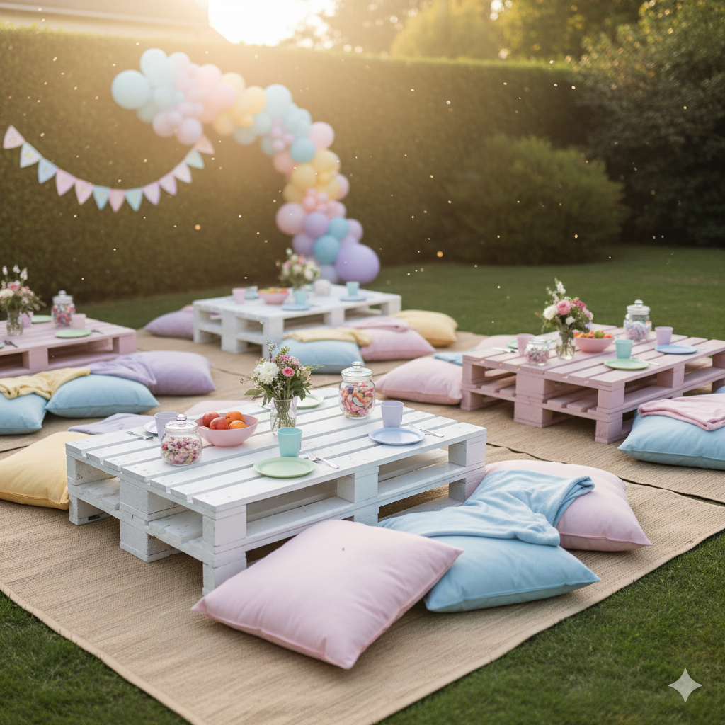 pallet set up Set ups